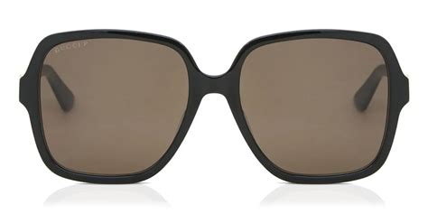 zonnebril op sterkte gucci|Gucci GG1189S Polarized 001 zwart Zonnebril Kopen.